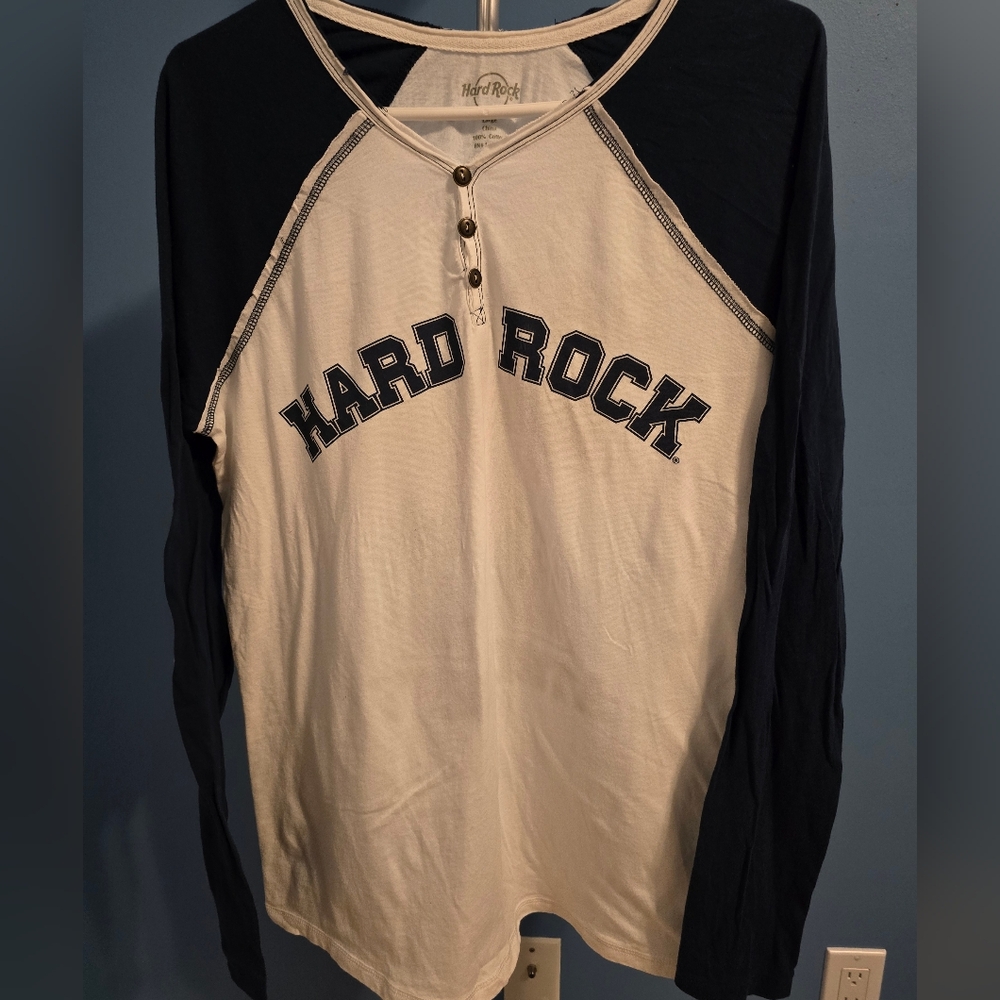 HARD ROCK "DALLAS" MENS  LONG SLEEVE